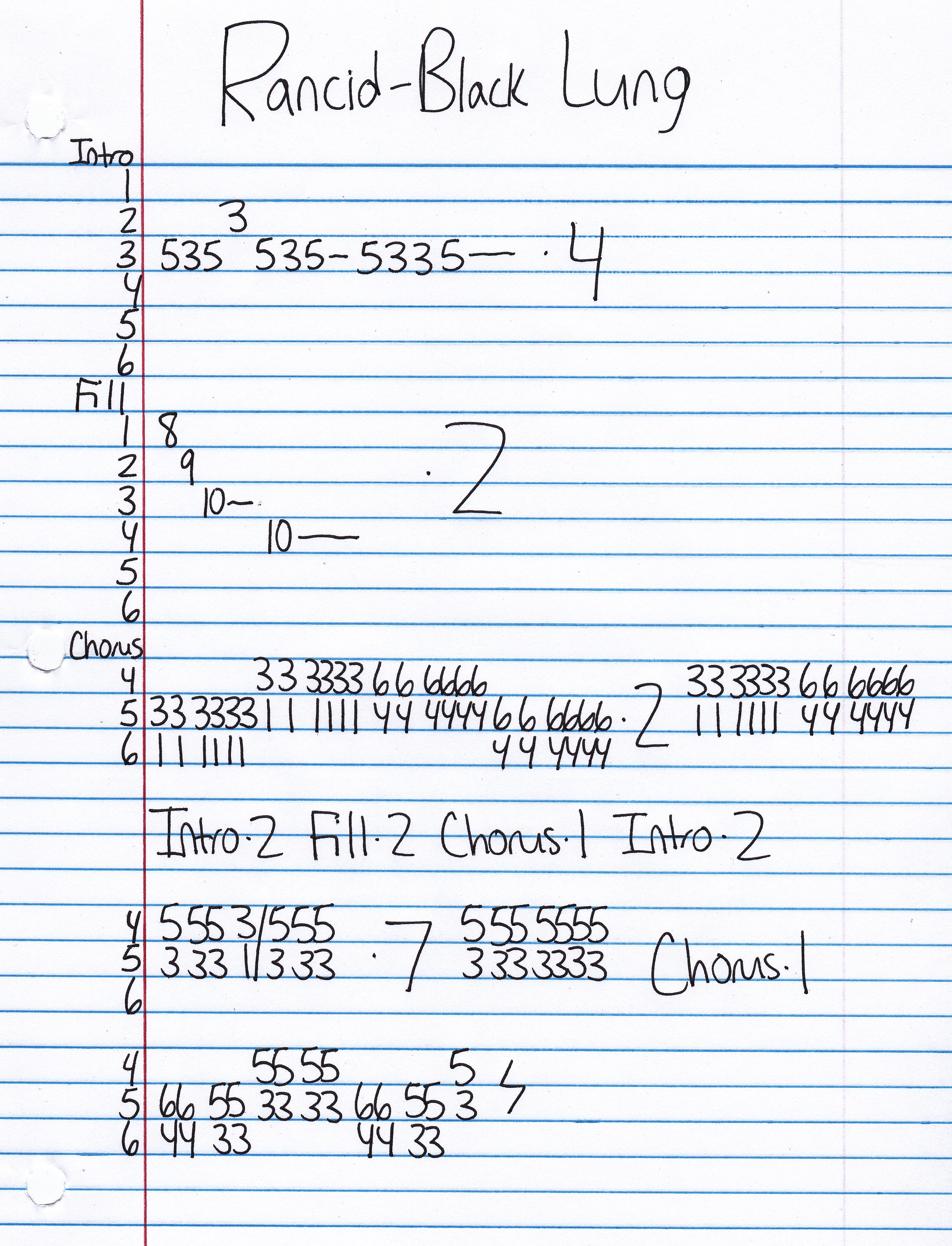 High quality guitar tab for Black Lung by Rancid off of the album Life Won't Wait. ***Complete and accurate guitar tab!***